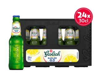 Grolsch Radler Lemon 0.0%, Fles 24x30cl